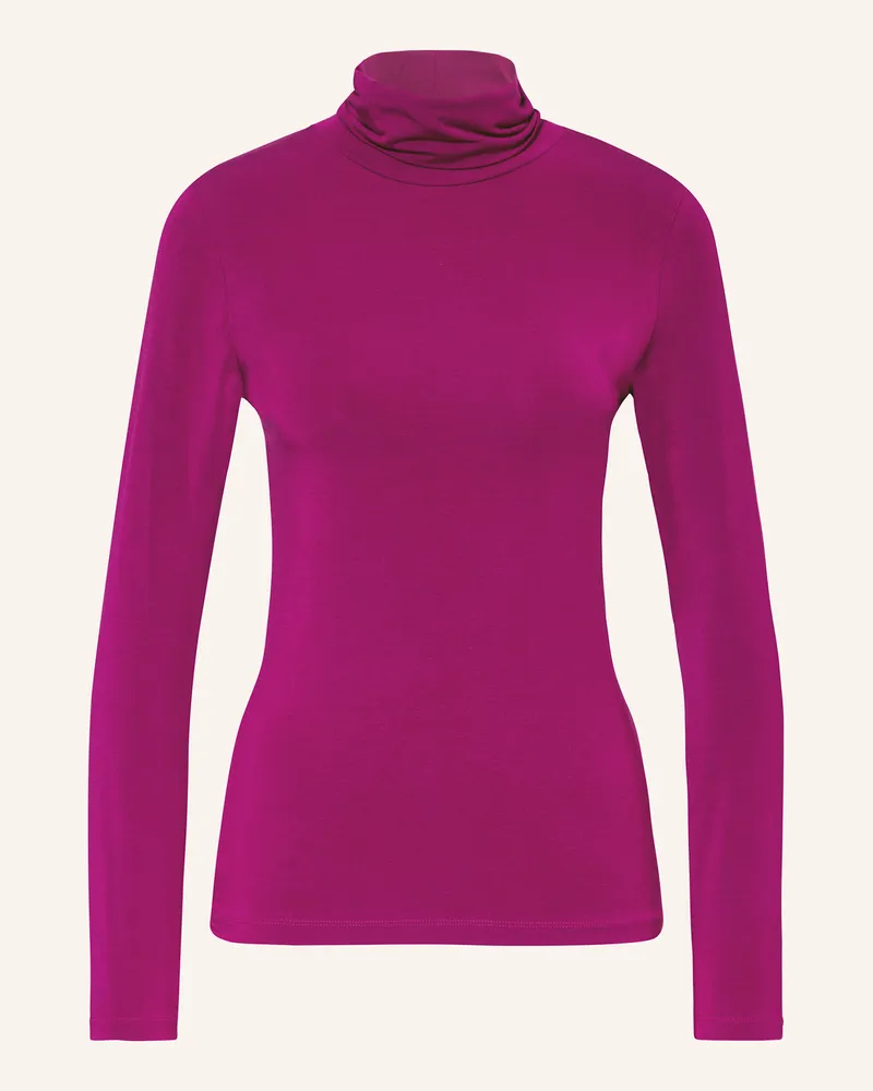 Darling Harbour Rollkragenshirt Purple