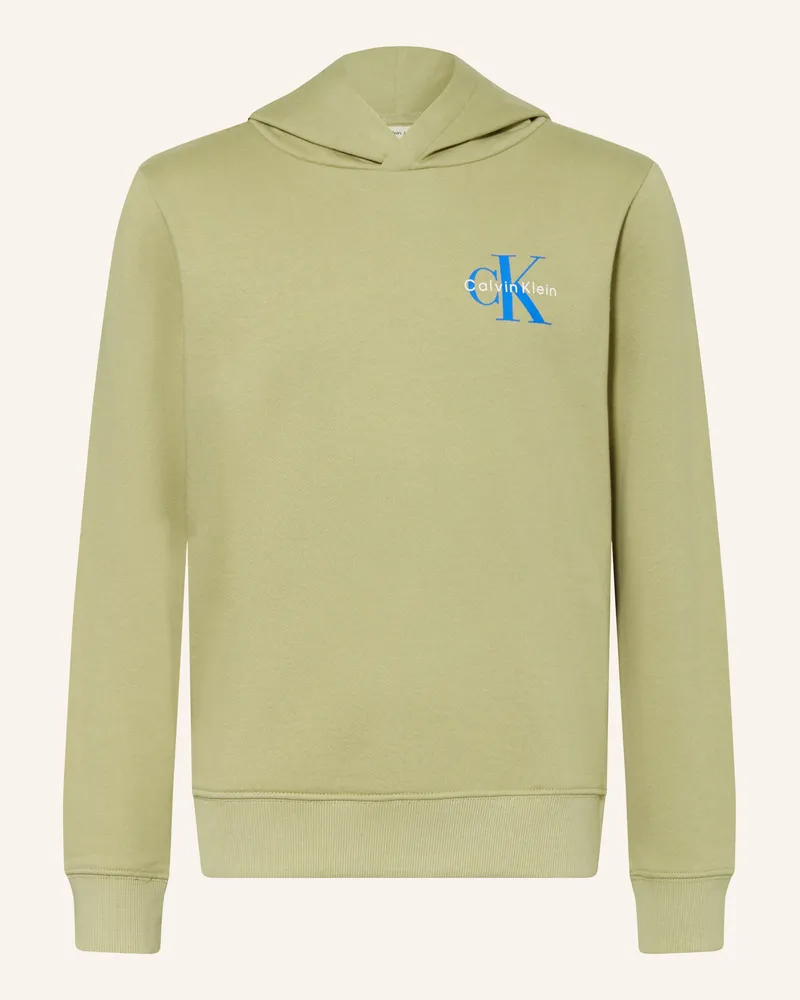 Calvin Klein Hoodie gruen Hellgrün