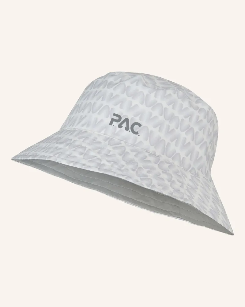 P.A.C. Bucket-Hat LEDRAS zum Wenden Weiss