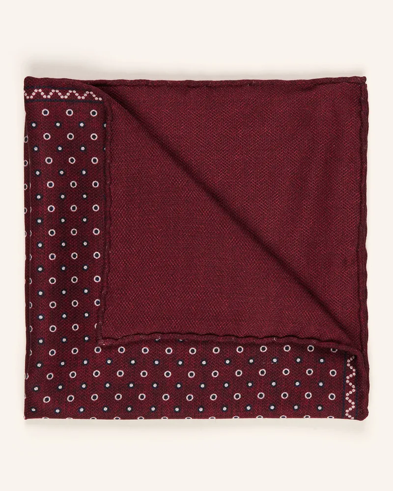Brunello Cucinelli Seidentuch Dunkelrot