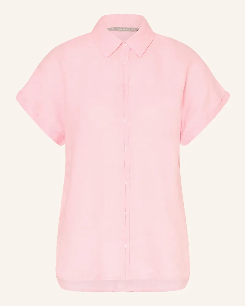 (THE MERCER) N.Y. Hemdbluse aus Leinen Rosa