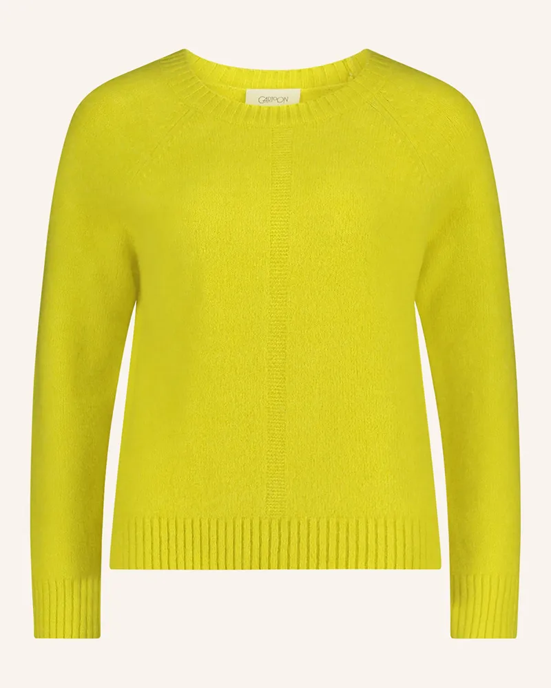 Cartoon Pullover gelb Gelb