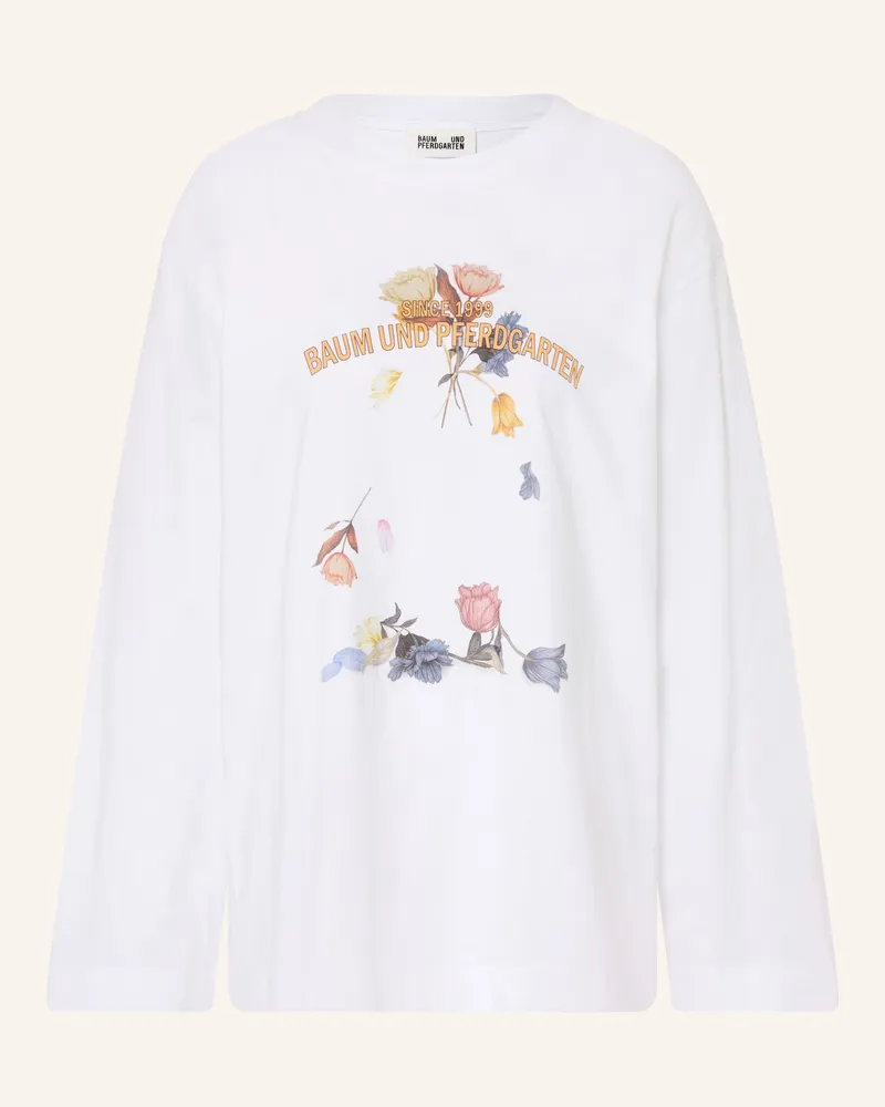 Baum und Pferdgarten Longsleeve Jeevona weiss Weiss