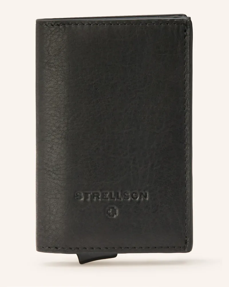 Strellson Kartenetui BRICK LANE C-CONE Schwarz