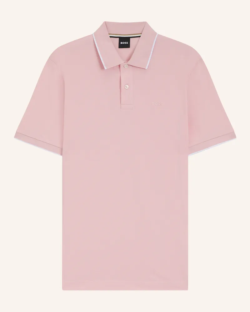 HUGO BOSS Poloshirt PARLAY 250_IN Regular Fit Hellrosa