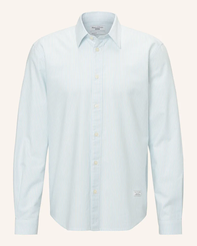 Marc O'Polo Hemd Blau