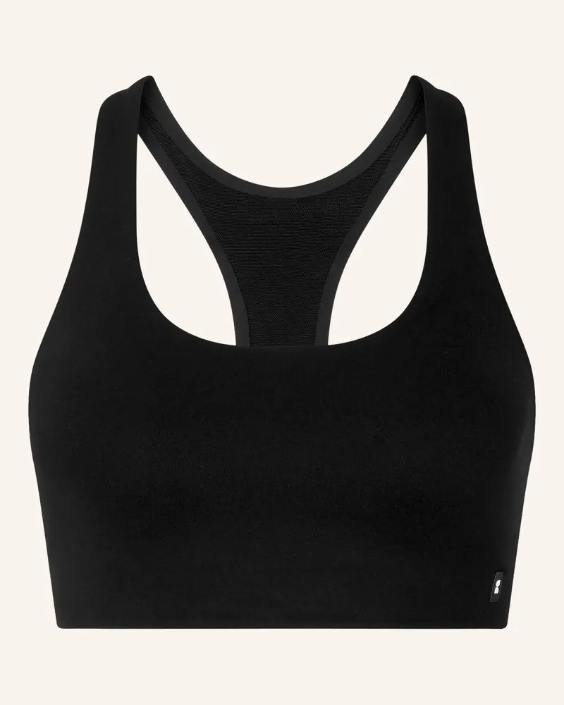 ON Sport-Bh Studio Racerback Mit Mesh schwarz Schwarz