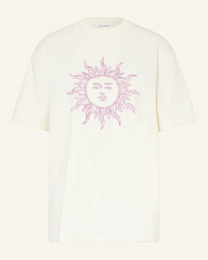 OH APRIL T-Shirt BF Creme