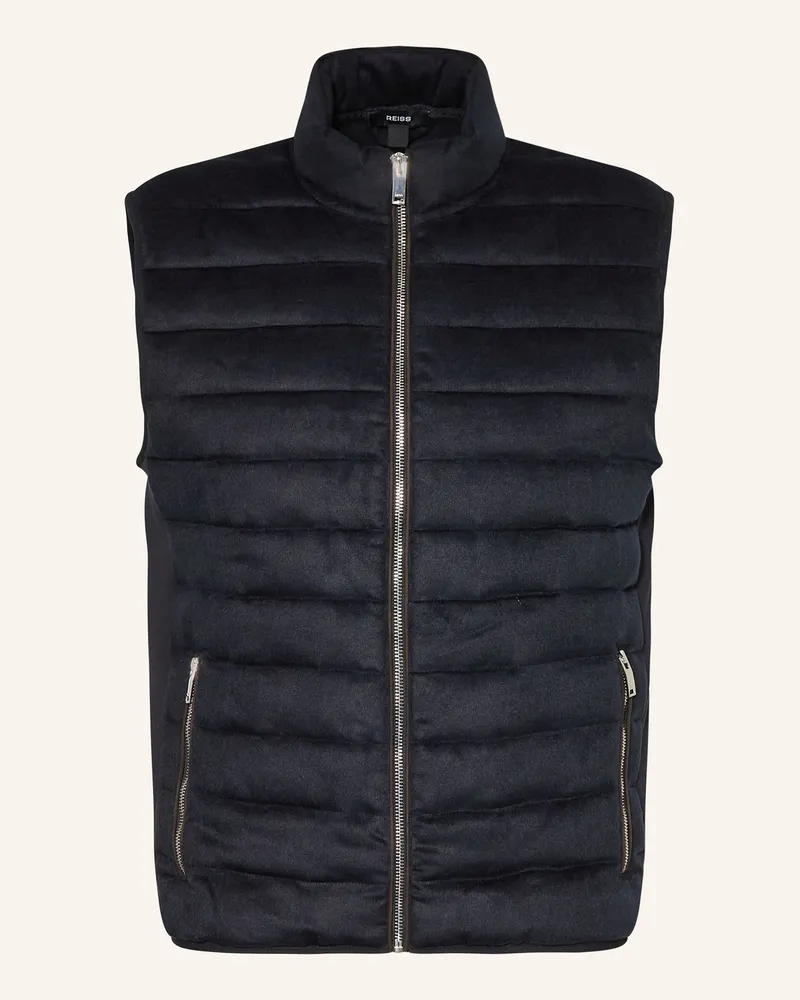 Reiss Steppweste FIELD Dunkelblau