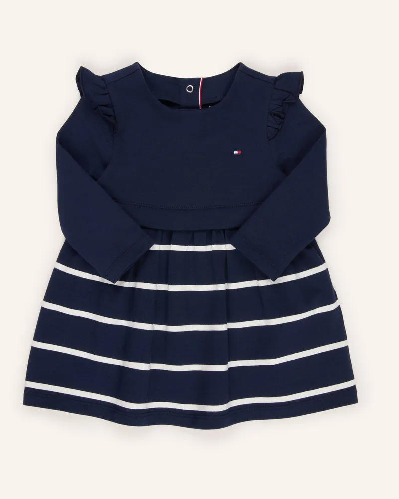 Tommy Hilfiger Kleid Mit Rüschen blau Dunkelblau