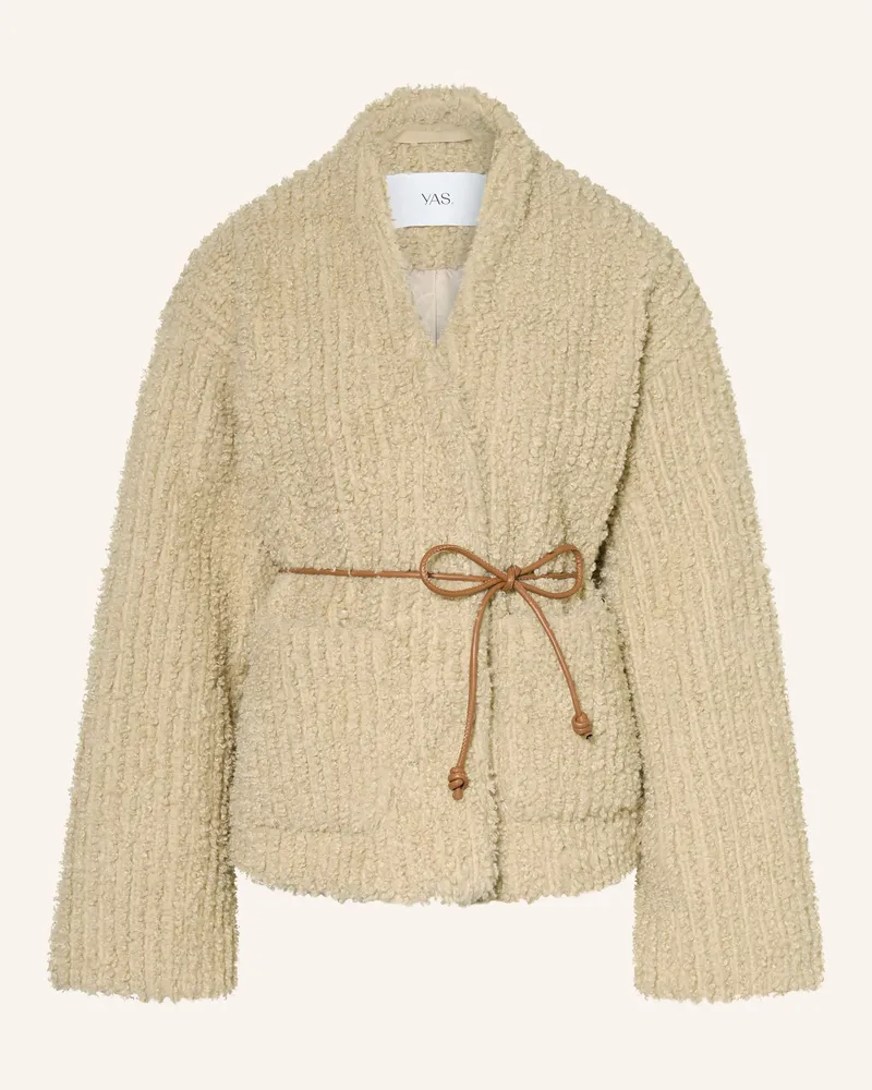Y.A.S Jacke weiss Beige