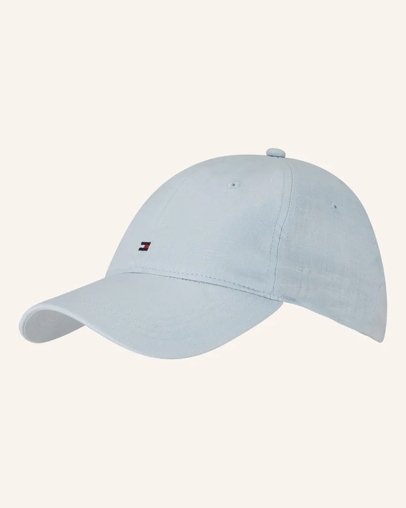 Tommy Hilfiger Leinen-Cap Hellblau
