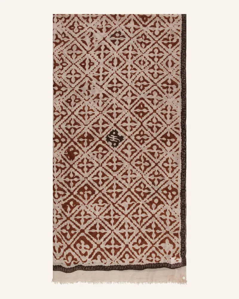 Friendly Hunting Cashmere-Schal EYES OF MARAKECH Creme