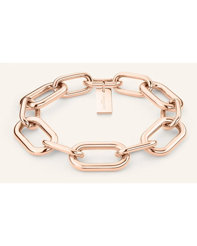 Liebeskind Armband  aus  Edelstahl Rosegold