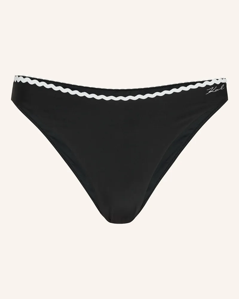 Karl Lagerfeld Bikini-Hose Schwarz