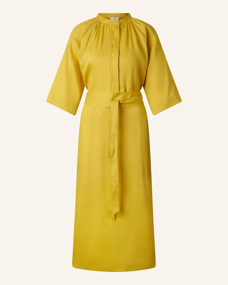 Bogner Kleid Catelyn Mit Leinen Und 3/4-Arm gelb Gelb