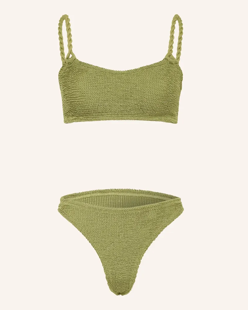 Hunza G Bustier-Bikini Phoebe gruen Oliv