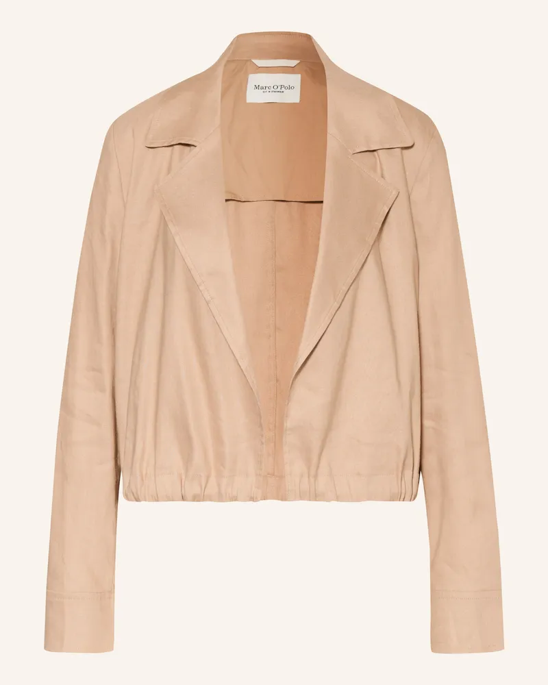 Marc O'Polo Overjacket Mit Leinen beige Beige