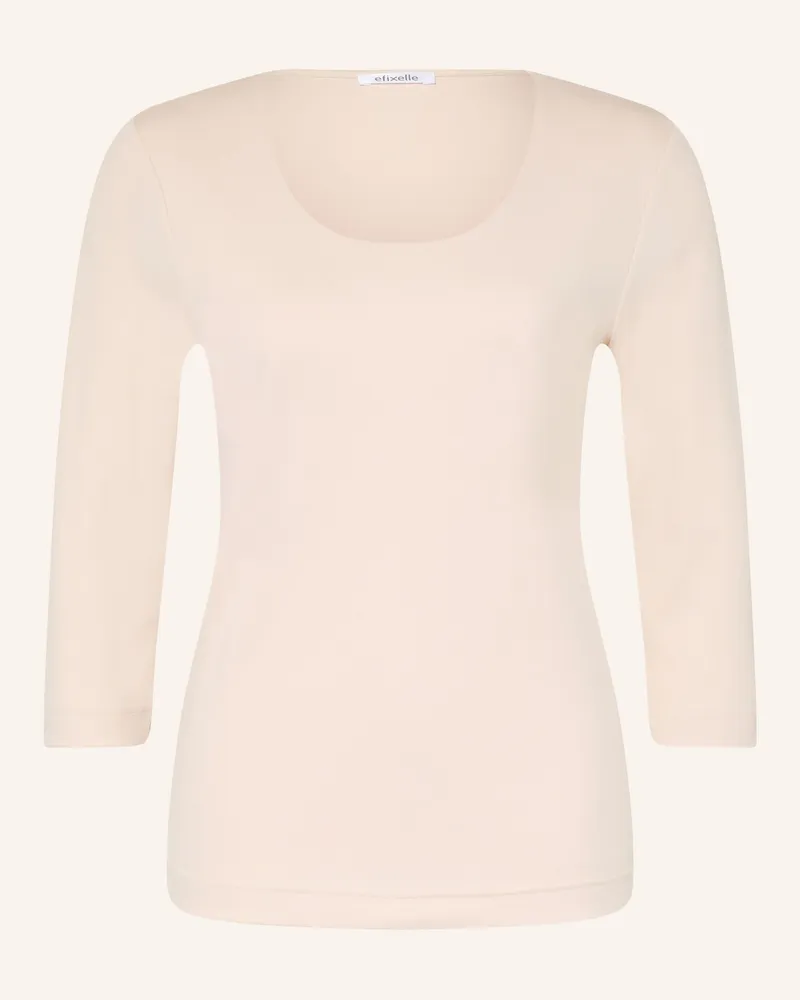 Efixelle Shirt Mit 3/4-Arm beige Beige