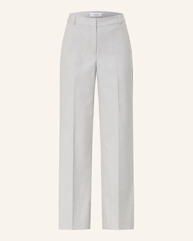COMMA Marlenehose grau Hellgrau