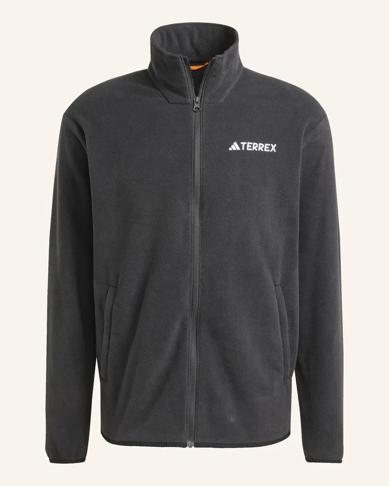 adidas Fleecejacke MULTI ESSENTIALS Schwarz