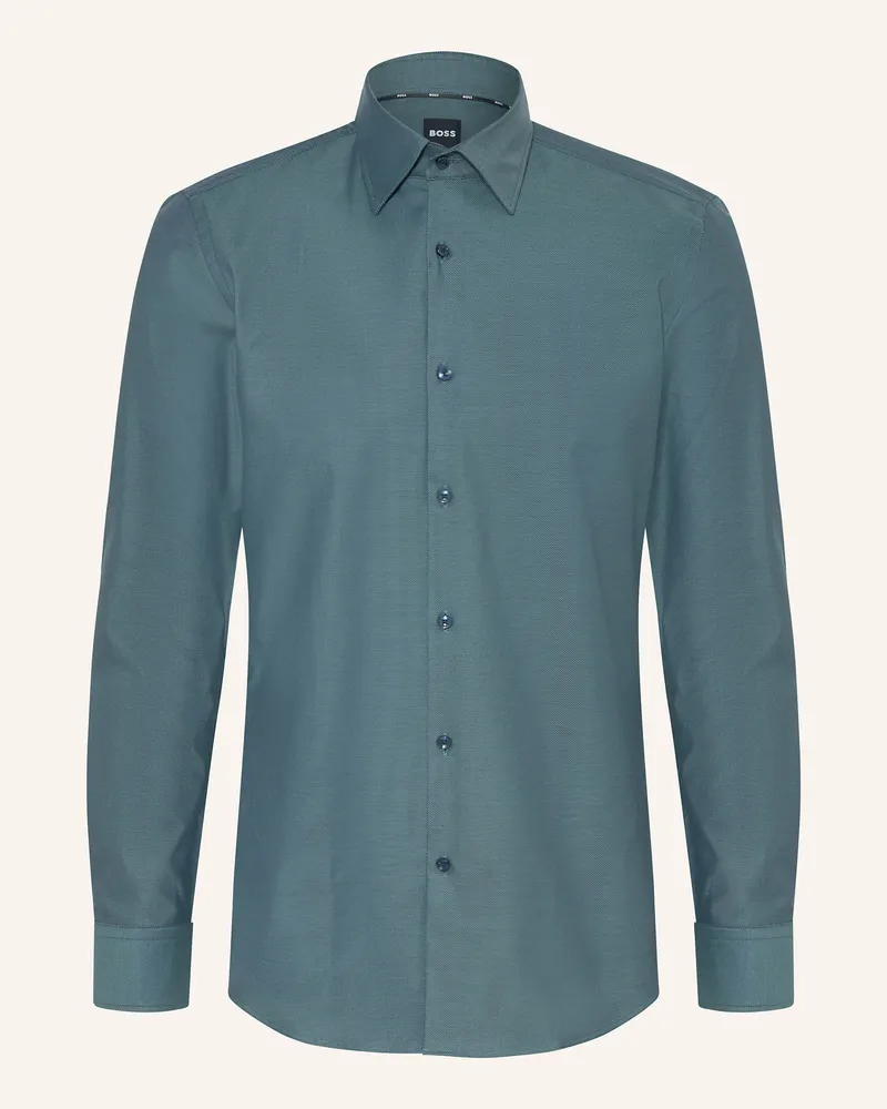 HUGO BOSS Hemd HANK Slim Fit Petrol