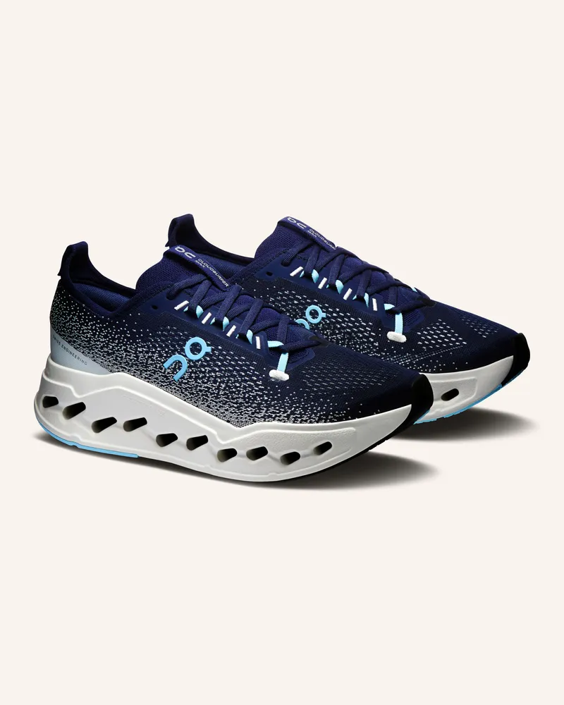 ON Laufschuhe Cloudsurfer Max blau Dunkelblau