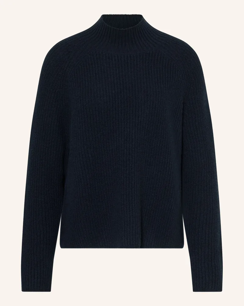 Darling Harbour Pullover mit Cashmere Dunkelblau