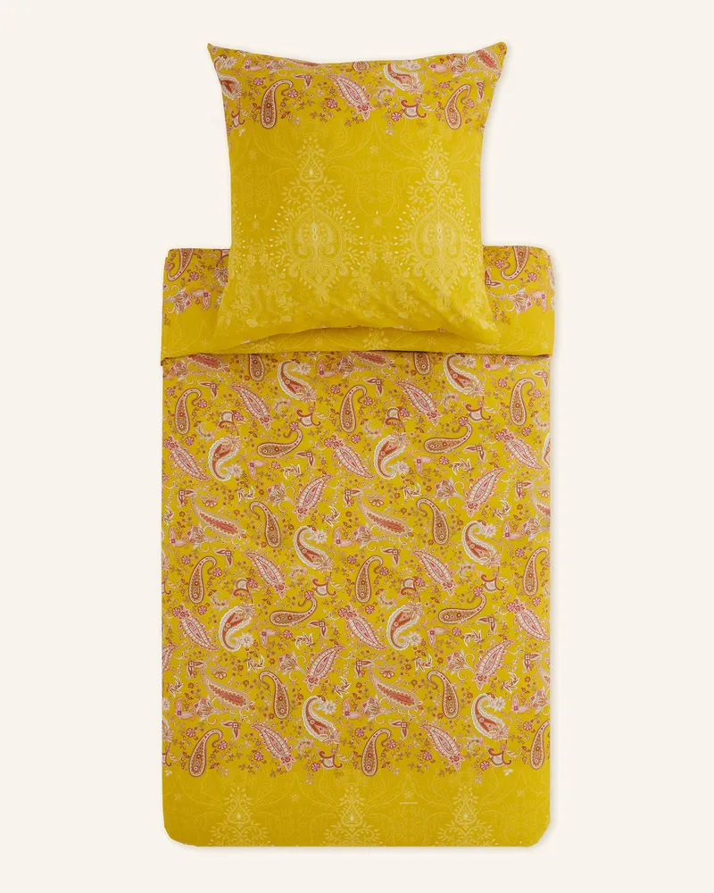 Bassetti Bettwäsche Monnalisa gelb Dunkelgelb