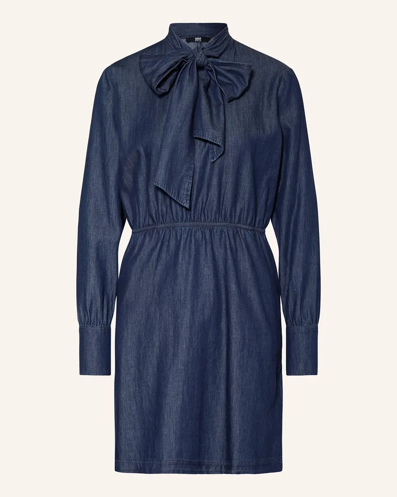 Riani Schluppenkleid in Jeansoptik Dunkelblau