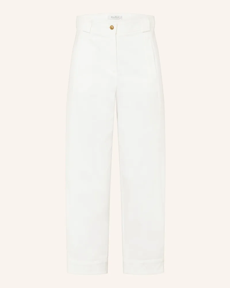 Max Mara Hose Adorni weiss Weiss