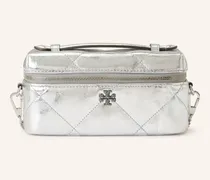 Handtasche Kira East-West silber