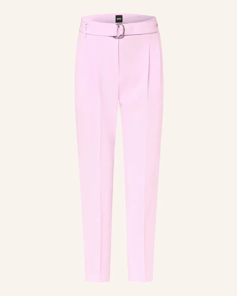 HUGO BOSS 7/8-Hose Tapiah rosa Helllila
