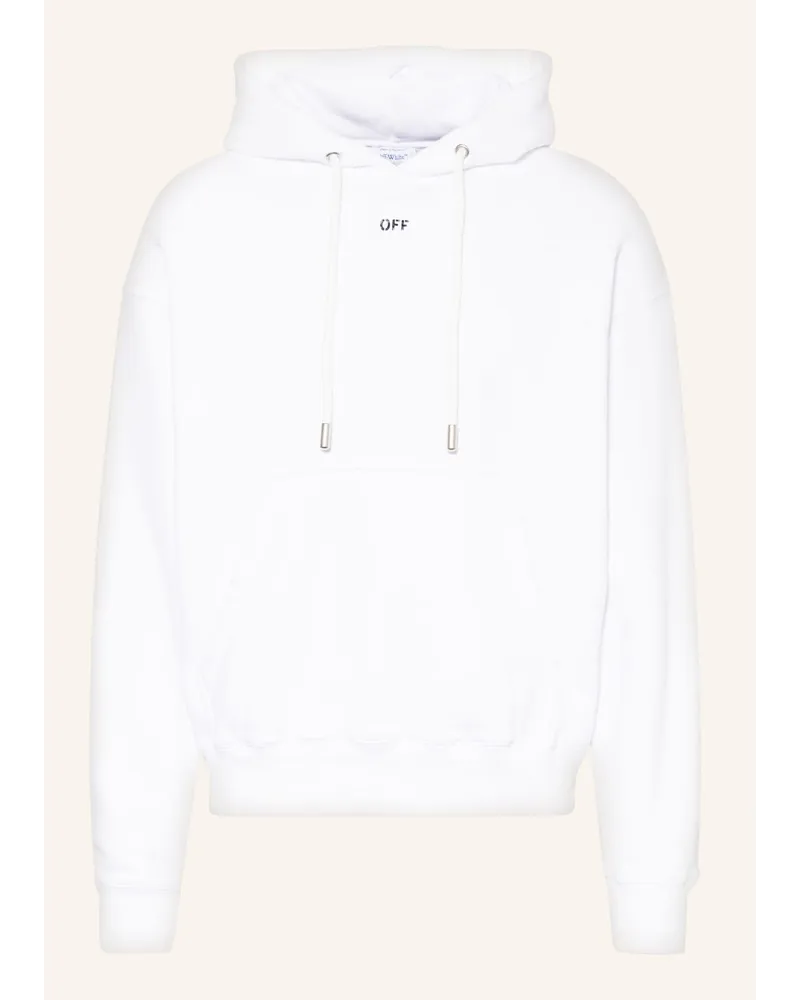 OFF-WHITE Hoodie Weiss