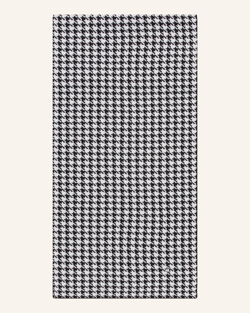 Burlington Schal schwarz Weiss