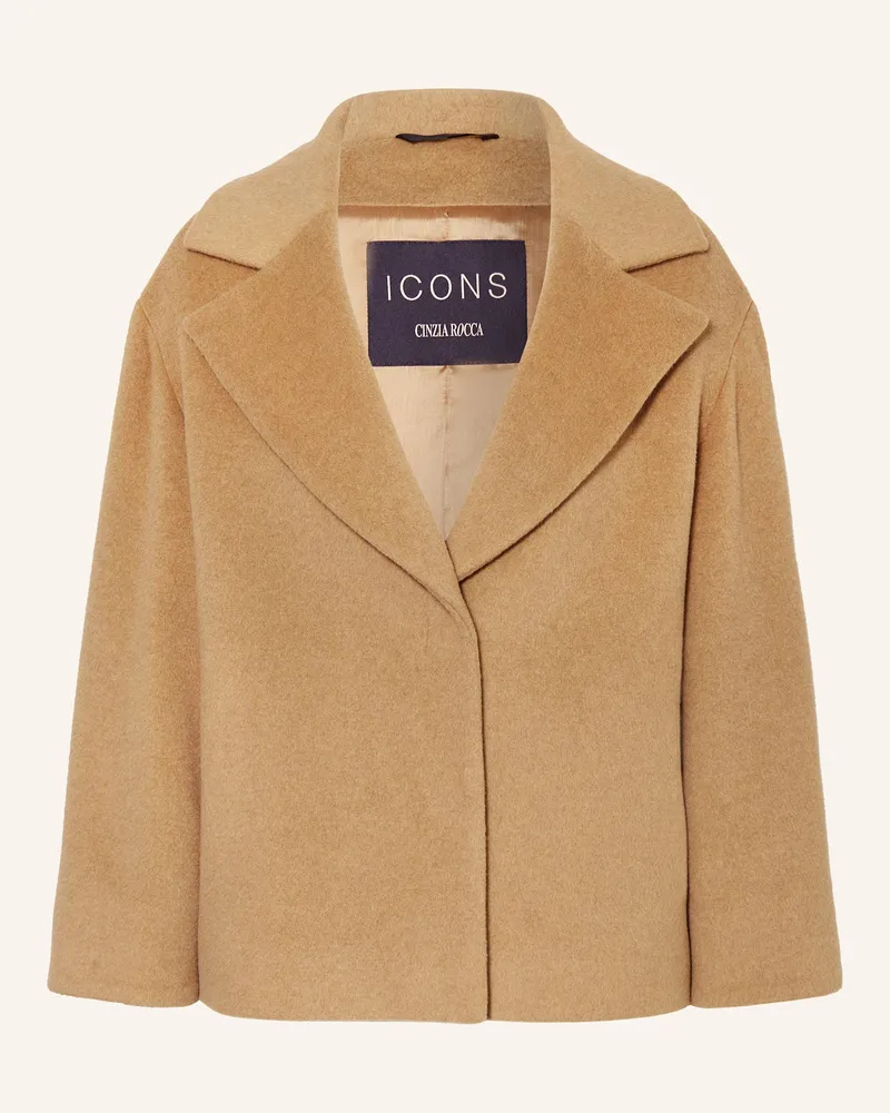 Cinzia Rocca Cabanjacke braun Camel