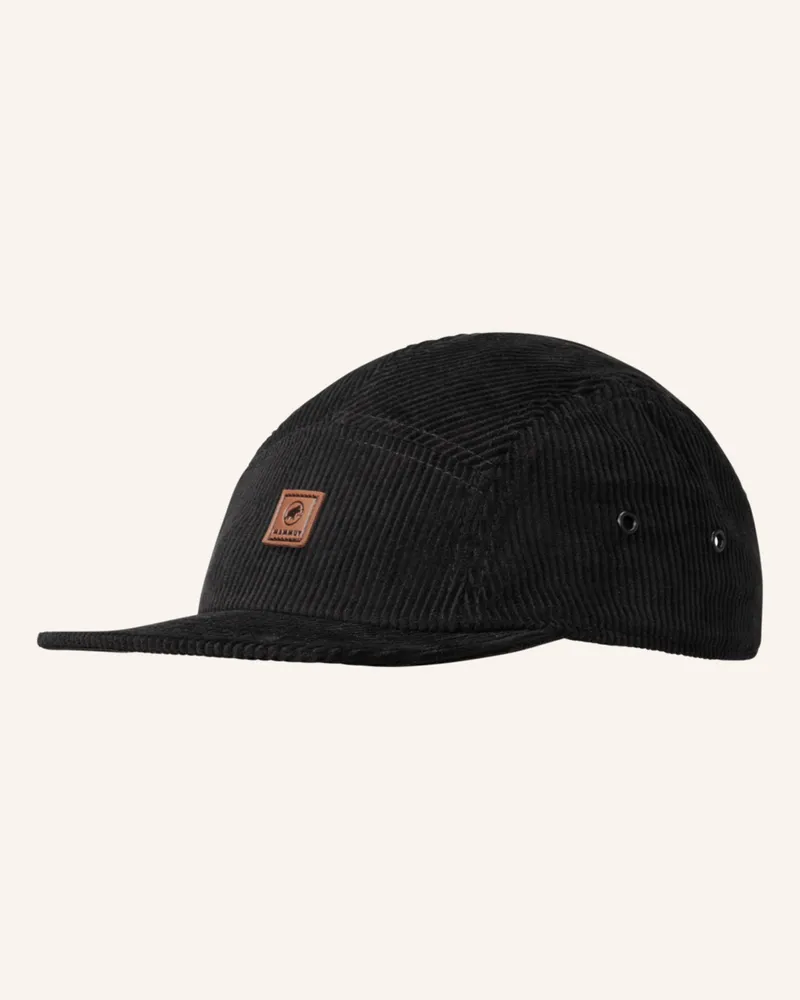 Mammut Kappe Cord schwarz Schwarz