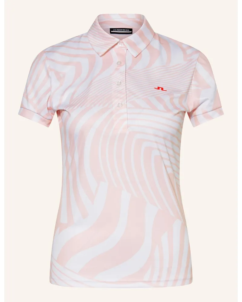 J.Lindeberg Funktions-Poloshirt Rosa