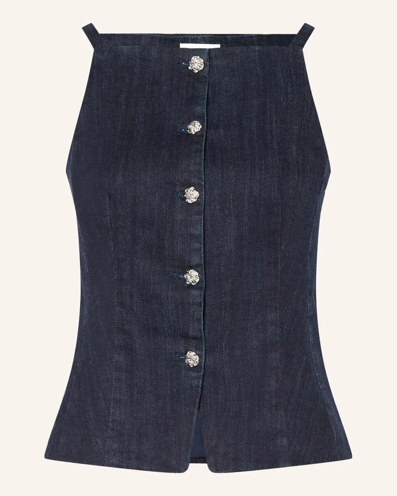 Mrs & HUGS Jeanstop blau Dunkelblau