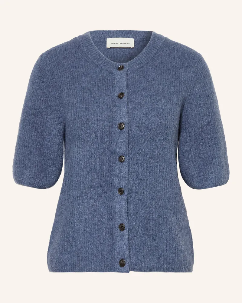 MOSS COPENHAGEN Strickjacke Mschjinie Hope blau Blau