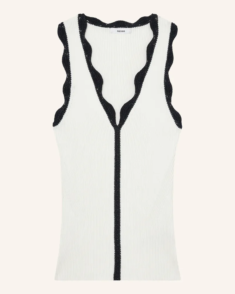 Reiss Stricktop Freya weiss Weiss