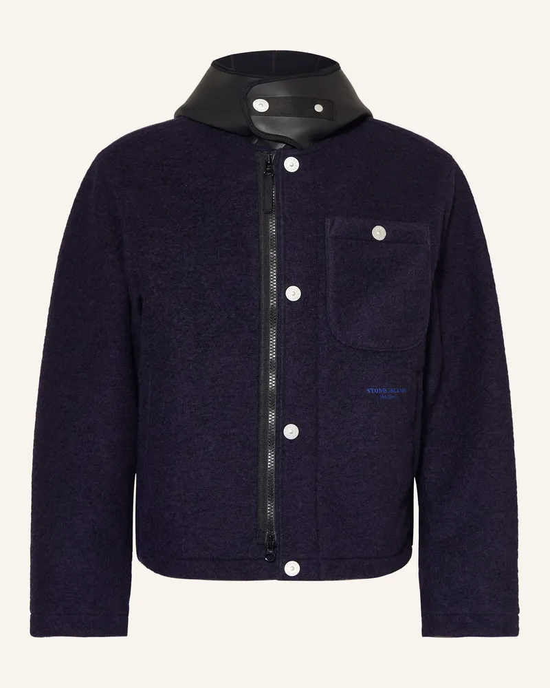 Stone Island Jacke MARINA Dunkellila