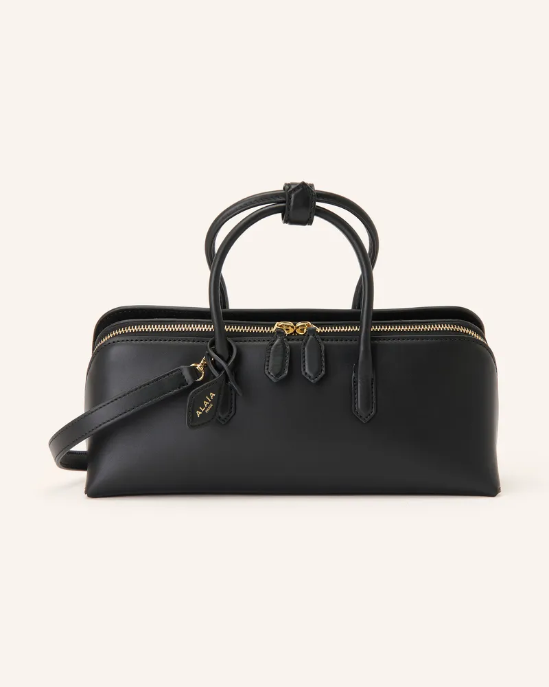 Alaïa Schultertasche Delta Small schwarz Schwarz
