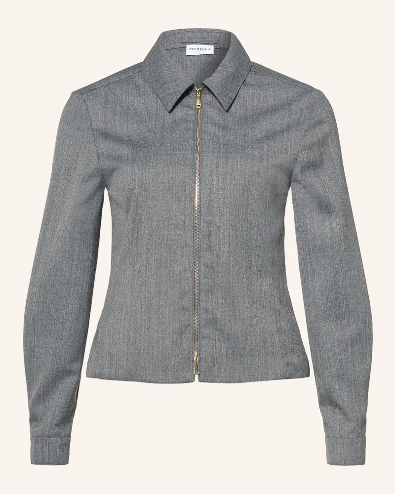 MARELLA Kastenjacke Spece grau Dunkelgrau