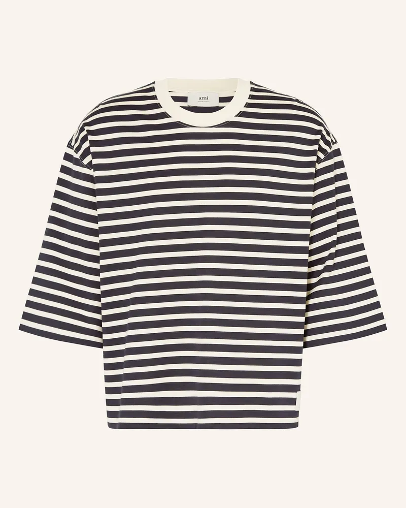 AMI Paris Oversized-Shirt Dunkelblau