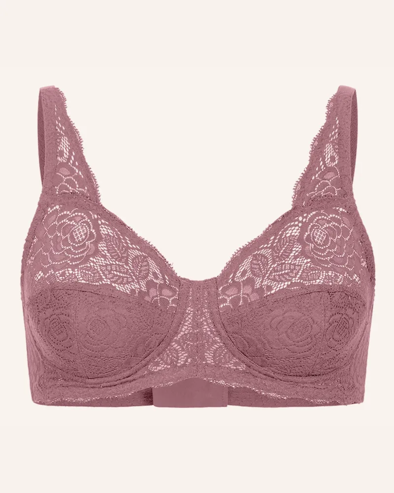 Ehrlich Textil Paula Bügelloser Bh Große Cups Starker Halt Aus Polyamid - Verstellbare Träger, Paula Bügelloser Bh Große Cups Starker Halt Aus Recyceltem Polyamid - Verstellbare Träger lila Rosa