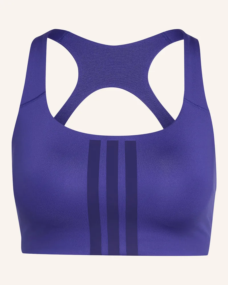 adidas Sport-Bh Optime Workout 3s gruen Lila