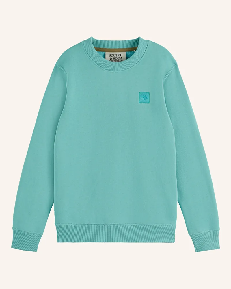 Scotch&Soda Sweatshirt Türkis