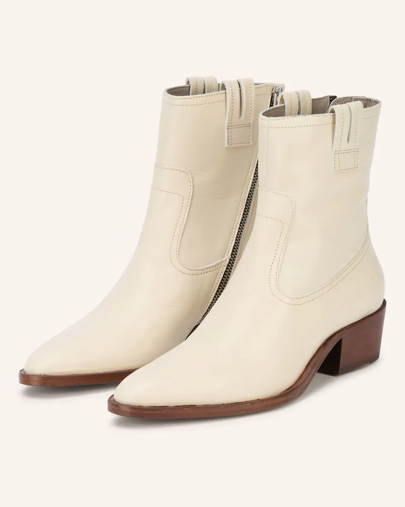 AllSaints Cowboy Boots Jura weiss Weiss