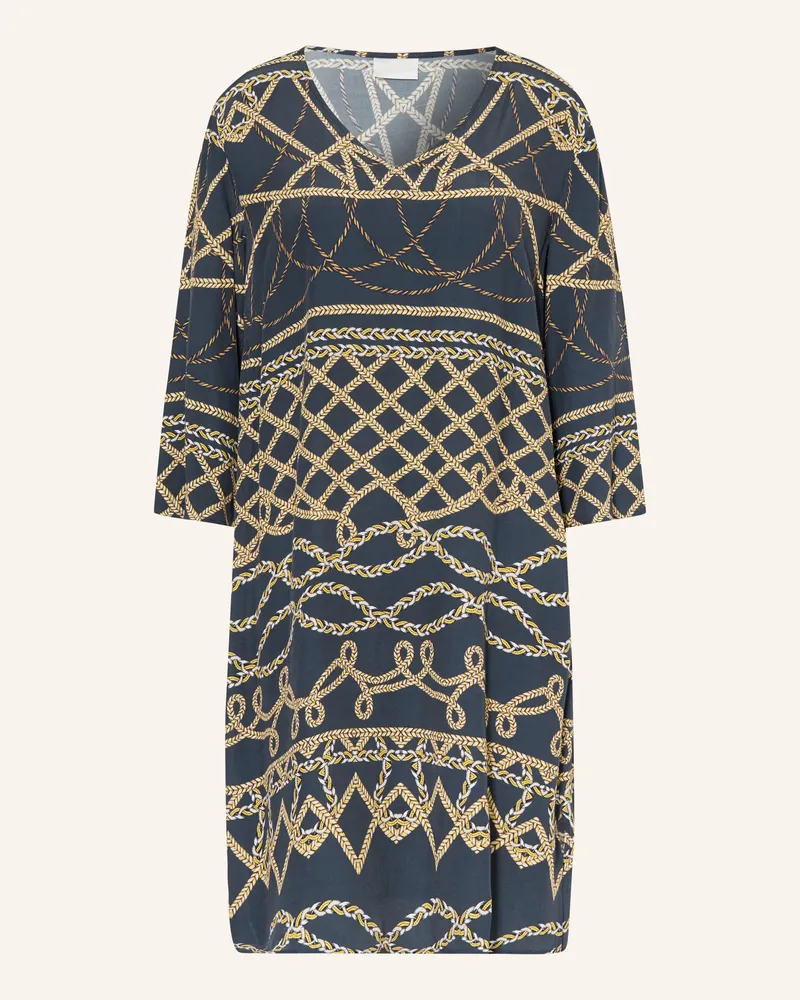 Charmline Strandkleid z1 Marina Luxe Mit 3/4-Arm blau Dunkelblau